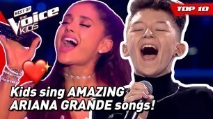 'Would ARIANA GRANDE turn for these young singers in The Voice Kids? 