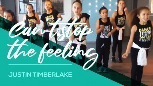 'Can\'t stop the feeling - Justin Timberlake - Kids Easy Fitness Dance Video - Choreography'