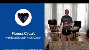 'Fitness Circuit with head coach Marie Zidek | Kids Activity Videos'