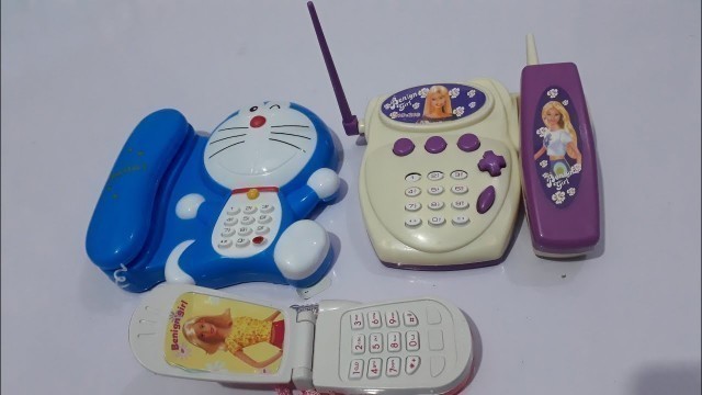 'Barbie  mobile musical sounds toy kids phone ...doraemon mobile with musical Toy#music mobil toy..'