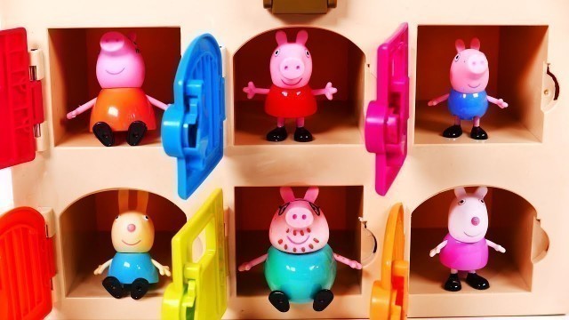 'Learn Colors with Peppa Pig Toys for Children and Kids'