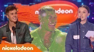 KCA | Top 21 de los mejores momentos de los Kids Choice Awards | Nickelodeon en Español