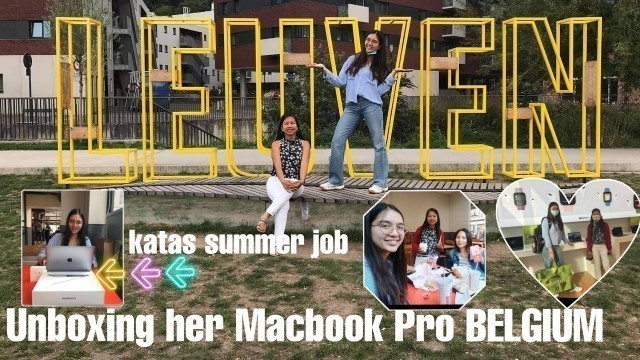 '#BoholanaBelgian Unboxing Apple MacBook Pro || How to motivate Kids || Paano Kumita ang Studyante?'