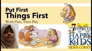 Happy Kids - First thing First