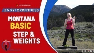 'New Step and Weights Aerobic Workout 1 of 2 | Outtakes | Coming Soon! | Montana | JENNY FORD'