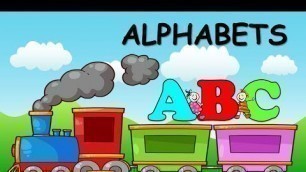 ABC For Kids, ABC Song, Learn Alphabets For Kids, ABC Train, Learn ABC With Pictures,Alphabet Train