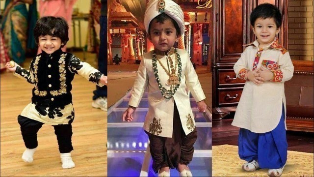 'Boys Ethnic Wear | Indian Kids traditional dress designs 2017 | Party wear collection'