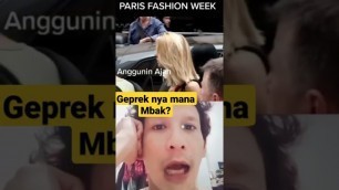 'Anggun di Paris Fashion Week#shorts'