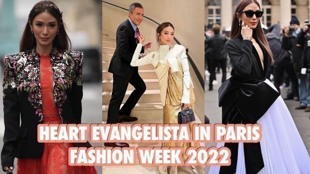 'HEART EVANGELISTA IS A TRUE HEAD TURNER IN PARIS FASHION WEEK 2022'