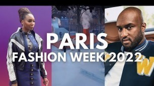 'My trip to Paris Fashion Week 2022 - Virgil Abloh Tribute | Venus Williams'