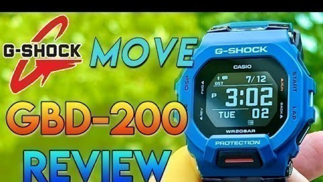 'G-Shock GBD-200 Review ⌚️ Fitness Oriented Casio With Bluetooth Integration 