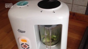 '7 pros and cons of the Tommee Tippee Steamer Blender | MadeForMums vlogger review'