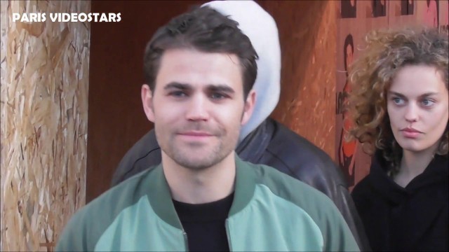 'Paul WESLEY ( Vampire Diaries ) @ Paris Fashion Week 3 march 2020 show Lacoste'