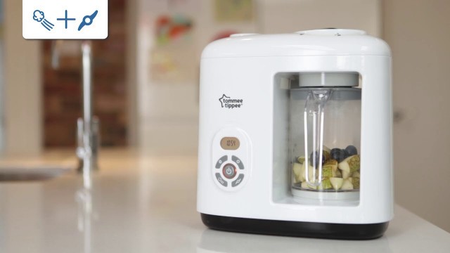 'Baby Food Steamer Blender - How to use - UK'