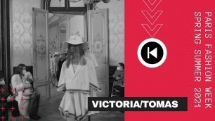'VICTORIA/TOMAS Paris Fashion Week Spring/Summer 2021 #VictoriaTomas #ParisFashionWeek #Backstage'