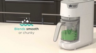 'Tommee Tippee - Quick Cook Baby Food Steamer Blender'