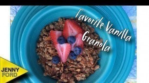 'Favorite Quick and Easy Healthy Granola Recipe | Family Favorite | Jenny Ford'