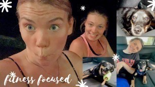 'fitness focused vlog - getting it together - quarantine vlogs - sara campbell'
