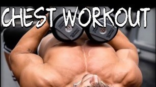'The Perfect Chest Workout video || Fitness Oriented'