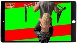 'Father Daughter Workout - Funny Kids Fitness'