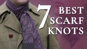 '7 Stylish Men\'s Scarf Knots (Step-by-Step Guide)'