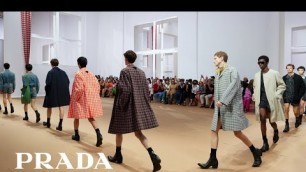 'Miuccia Prada and Raf Simons present Prada SS23 Menswear Collection'