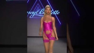 'Lingerie Fashion Show // Miami Swim Week. #lingerie stockings'