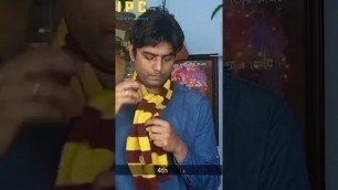 '#mensfashion #style how to wear scarf #indianstyle'