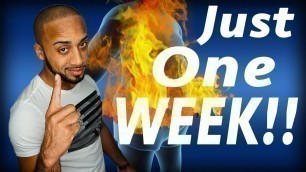 'Maximize body fat burning using intermittent fasting in just one week!'