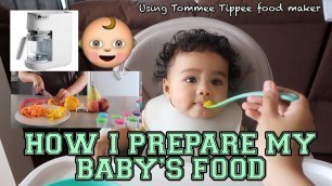 'VLOGMAS DAY 6: HOW I PREPARE MY BABY\'S FOOD USING TOMMEE TIPPEE FOOD MAKER!! | MacalinTeam'