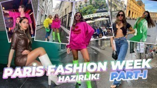 'PARIS FASHION WEEK Vlog Part 1 | Derev’le Cardi B’le Partiledik! 