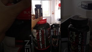'#BlackBeast Nutrition Muscle Size gain Stack || 100% Results oriented  Stack|| @ The Fitness Villa'