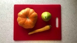 'Pumpkin, Yellow Carrot & D’Anjou Pear purée | Tommee Tippee Baby Steamer Blender | Baby food |Twins'