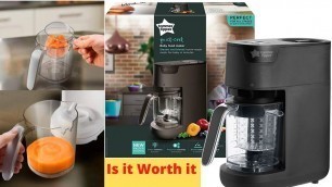 'Tommee Tippee Quick Cook Baby Food Steamer and Blender Review. Is it Worth it?