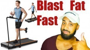 'How to use Cardio to burn fat fast and keep it off! (Featuring the UREVO Treadmill)'