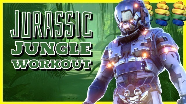 'Superhero Fitness Training & Exercise for kids. Jurassic Jungle: Superhero Workout'