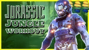 'Superhero Fitness Training & Exercise for kids. Jurassic Jungle: Superhero Workout'