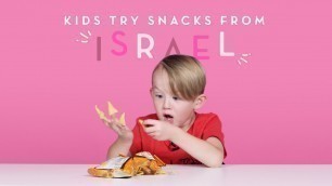 'Kids Try Snacks from Israel | Kids Try | HiHo Kids'