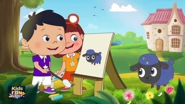 'Baa Baa Black Sheep  Nursery Rhymes  Kids Song  By Kids Fun Planet 720 x 1280'