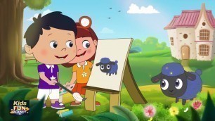 'Baa Baa Black Sheep  Nursery Rhymes  Kids Song  By Kids Fun Planet 720 x 1280'
