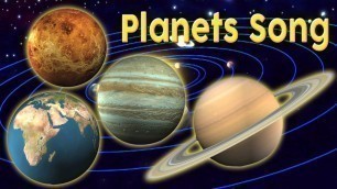 'El Sistema Solar para Niños | aprender planetas canción en español | Planet Song'