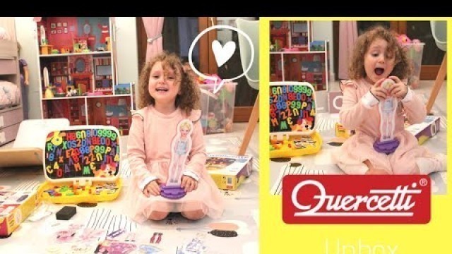 'Quercetti Unbox kids play - Fashion Design e Combi ABC+123 play intelligent // recensione e gioco'