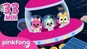 'Rocket Song and more | +Compilation | Space Song | Planet Song | Pinkfong Songs for Children'