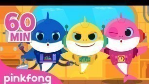 'Mix - Baby Shark Robot and more | Baby Shark Remix | +Compilation | Pinkfong Songs for Children'