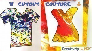 'Fashion Design With Paper - Creative Hands-on Activity for Kids'