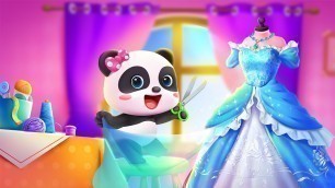 'Baby Panda\'s Fashion Dress Up | Design Clothes | For Kids | Official Gameplay Video | BabyBus Games'