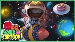 'Space Man | Nursery Rhyme | Kids Songs | Coco World Cartoon'
