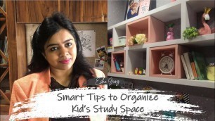 'Smart Tips to Organize Kid\'s Study Desk with 3 DIYs - Part 2 | DDbE'