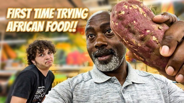 'My American Kids Try AFRICAN Food for The FIRST TIME!'