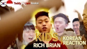 '[IDN SUB] Orang Korea Reaksi, Rich Brian - Kids, Korean Reaction + Special Thanks to all subscribers'